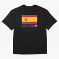 USA 2026 World Cup Americas football. Classic T-Shirt Honor FIFA World Cup 2026 USA Canada Mexico for Fans of CR7 and Brazil, Portugal and Argentina, Bringing Tournament Hype, Historic Matchups, Family Viewing Parties and Global Sports Pride;