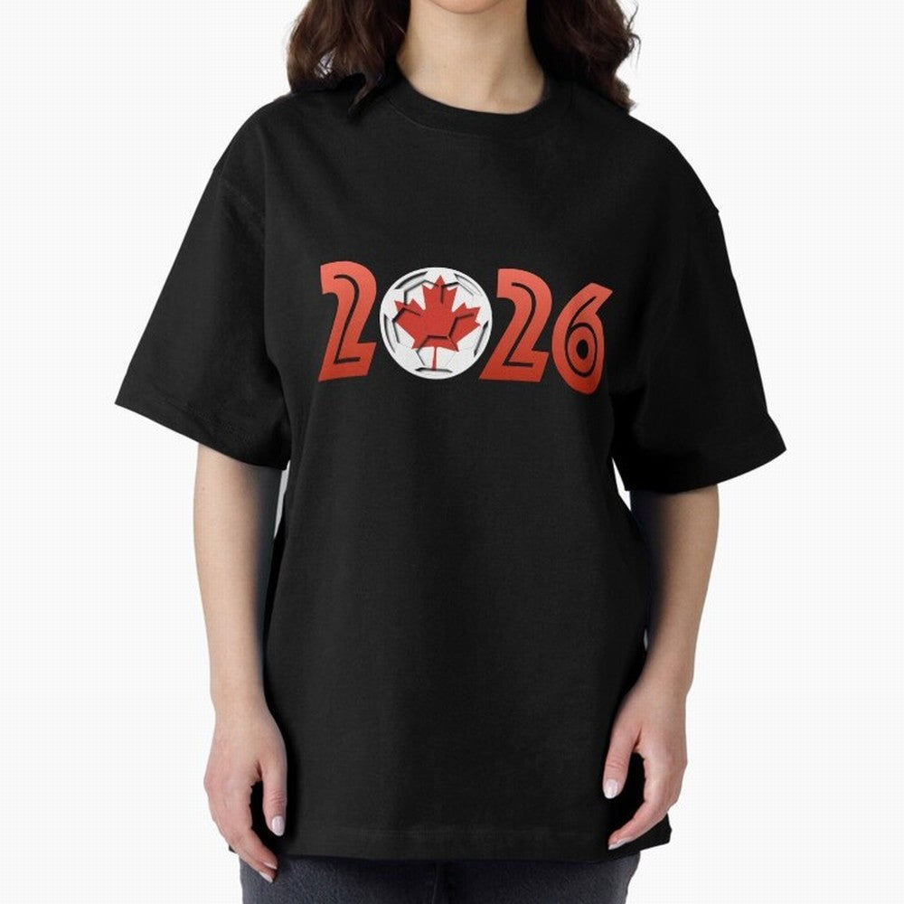 Canada Soccer 2026 Design Classic T-Shirt Mark the FIFA World Cup 2026 Group Stage Journey through Neymar, Haaland and Cristiano Ronaldo Highlights, Brazil, Portugal and Argentina Pride, Vintage Soccer Flavor, Modern Football Stars, National Flags