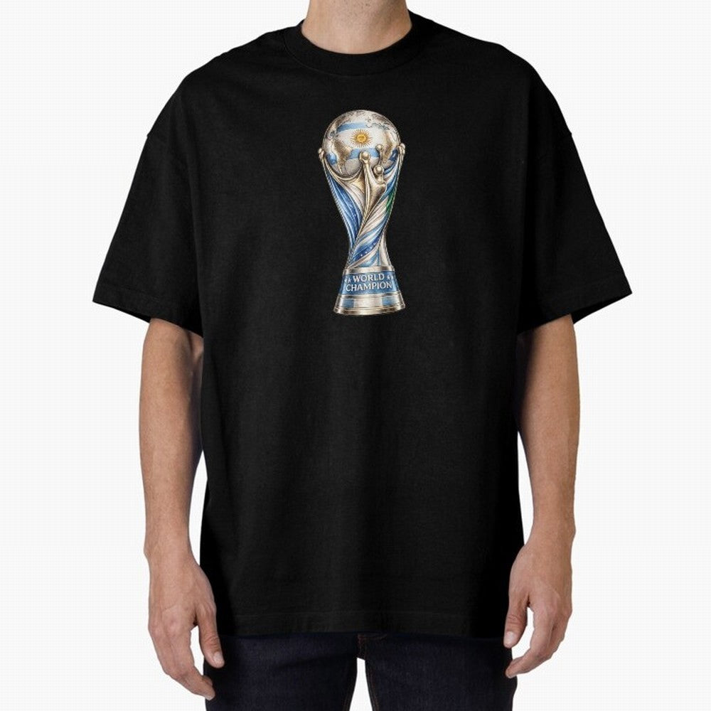 Argentina Classic T-Shirt Carry the Dream of Match Day Hype around FIFA World Cup 2026 USA Canada Mexico, Haaland, Spain and Netherlands, Vintage Soccer Flavor, Modern Football Stars, National Flags and Final Night Emotion; Great for Watch Parties,