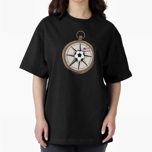 All Roads Lead to 2026 USA Compass Soccer World Cup Classic T-Shirt Represent FIFA World Cup 2026 Group Stage Celebrating CR7, France and Portugal Energy, Soccer Culture, Superstar Moments, National Team Dreams and Competitive Fire; Great for Watch