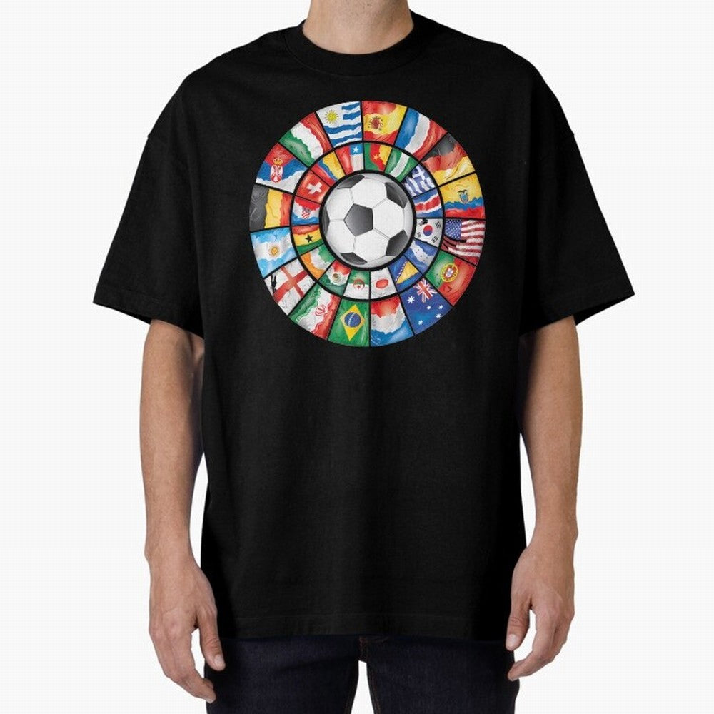 International Football Classic T-Shirt Represent the Passion of Match Day Hype around FIFA World Cup 2026, Cristiano Ronaldo, Argentina and Brazil, Stadium Chants, National Pride, Trophy Dreams and Unforgettable Football Memories; Perfect for