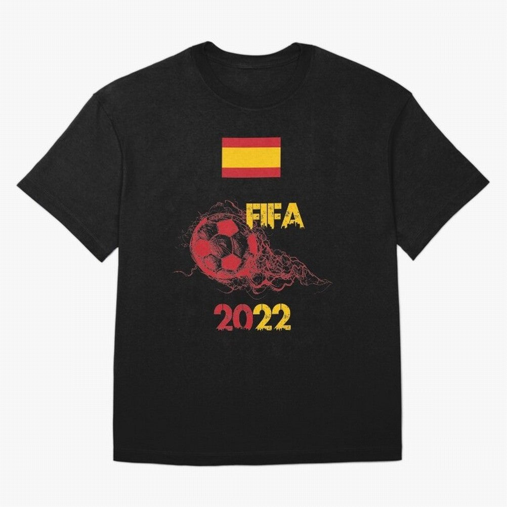 World Cup Qatar 2022 Ispanya Classic T-Shirt Represent Fans Who Live for the FIFA World Cup 2026 USA Canada Mexico Journey through Messi, CR7 and Mbappe Highlights, Portugal, Spain and Germany Pride, Retro Football Energy, Iconic Rivalries, Trophy