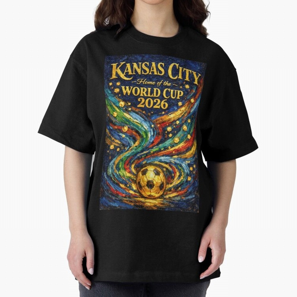 Kansas City Home of the World Cup 2026 Soccer Fan ¡ª Moody Jewel Art Print Classic T-Shirt Create FIFA World Cup 2026 USA Canada Mexico Spirit, Featuring Brazil, Portugal and Argentina, Messi, CR7 and Mbappe, Stadium Chants, National Pride, Trophy