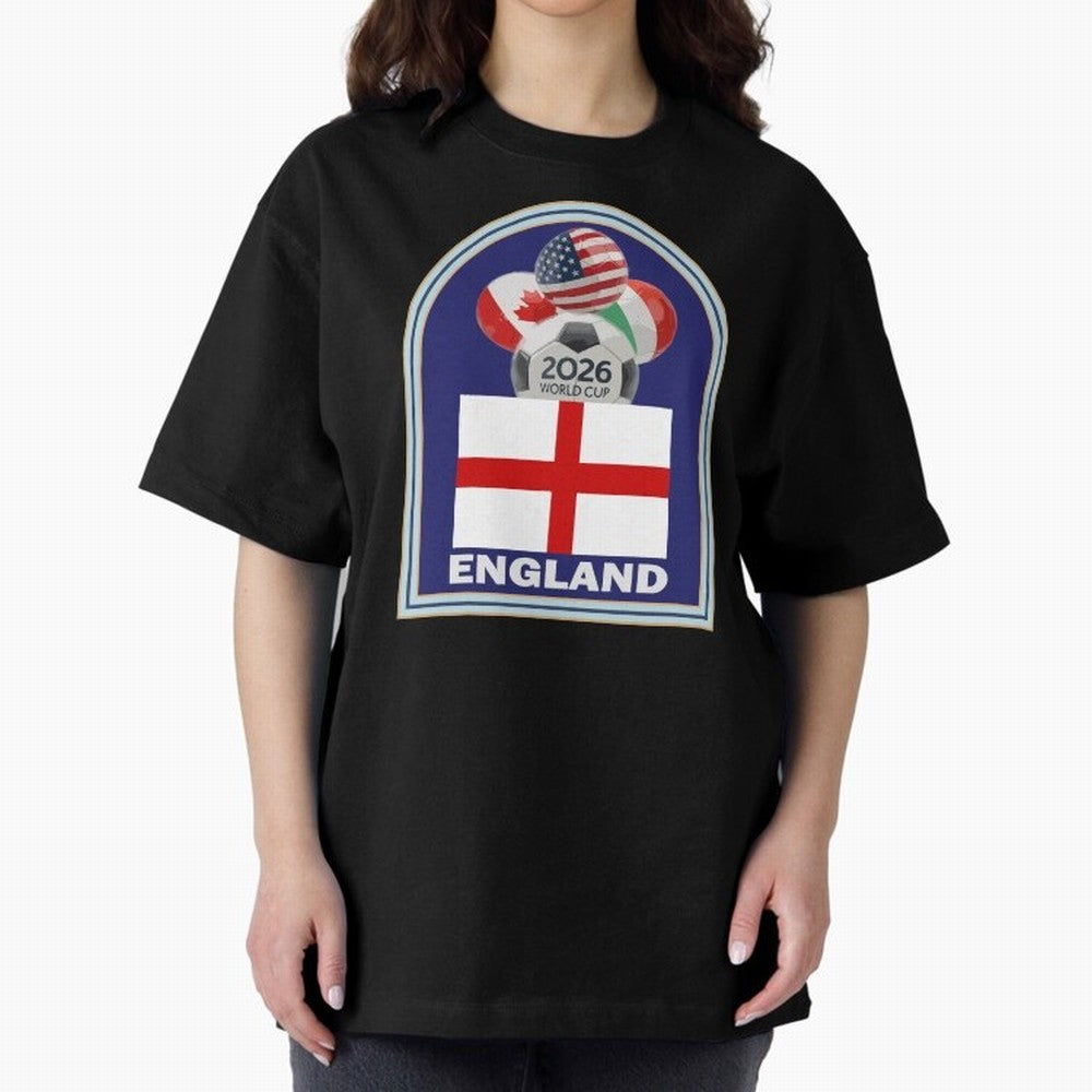 England 2026 Soccer T-shirt Classic T-Shirt Celebrate Soccer Greatness during the FIFA World Cup 2026 USA Canada Mexico Journey through Cristiano Ronaldo, Haaland and CR7 Highlights, Portugal, Spain and Germany Pride, Football History, Final Match