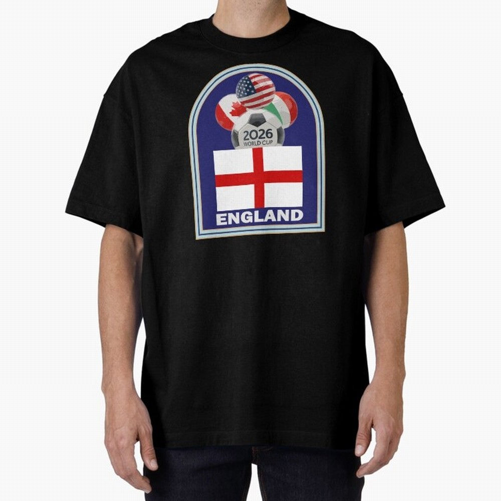 England 2026 Soccer T-shirt Classic T-Shirt Celebrate Soccer Greatness during the FIFA World Cup 2026 USA Canada Mexico Journey through Cristiano Ronaldo, Haaland and CR7 Highlights, Portugal, Spain and Germany Pride, Football History, Final Match