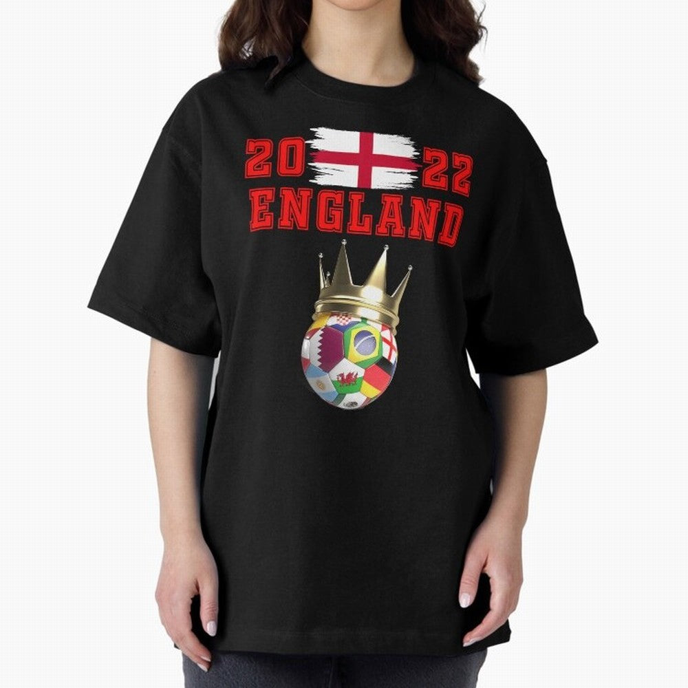 England soccer world cup jersey 2022 football Classic T-Shirt Bring Champion Energy into FIFA World Cup 2026 Group Stage Spirit, Capturing France and Portugal, Messi, Neymar and Mbappe, Sports Nostalgia, International Competition, Famous Players