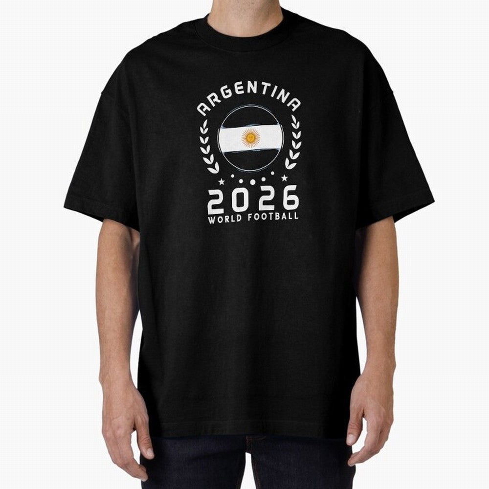 World Cup 2026 Argentina Football Fan Argentine Supporter T-Shirt_85614595 Classic T-Shirt Feel the Roar of Match Day Hype around FIFA World Cup 2026 USA Canada Mexico, Haaland, Spain, Match Day Excitement, Supporter Culture, Golden Goals and