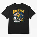 Australia World Cup 2026 Soccer Kangaroo Fan Design Classic T-Shirt Show Passion for the Stars of Global Football Passion for FIFA World Cup 2026, Built around CR7 and Messi, France, Football Passion, Legendary Performances, Festival Vibes and