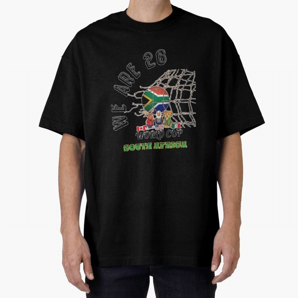 World cup 26 - South Africa Classic T-Shirt Represent the Passion of FIFA World Cup 2026 Group Stage for Fans of Messi, CR7 and Mbappe and England, France and Netherlands, Bringing Champion Mindset, Group Stage Buzz, Knockout Tension and Passionate