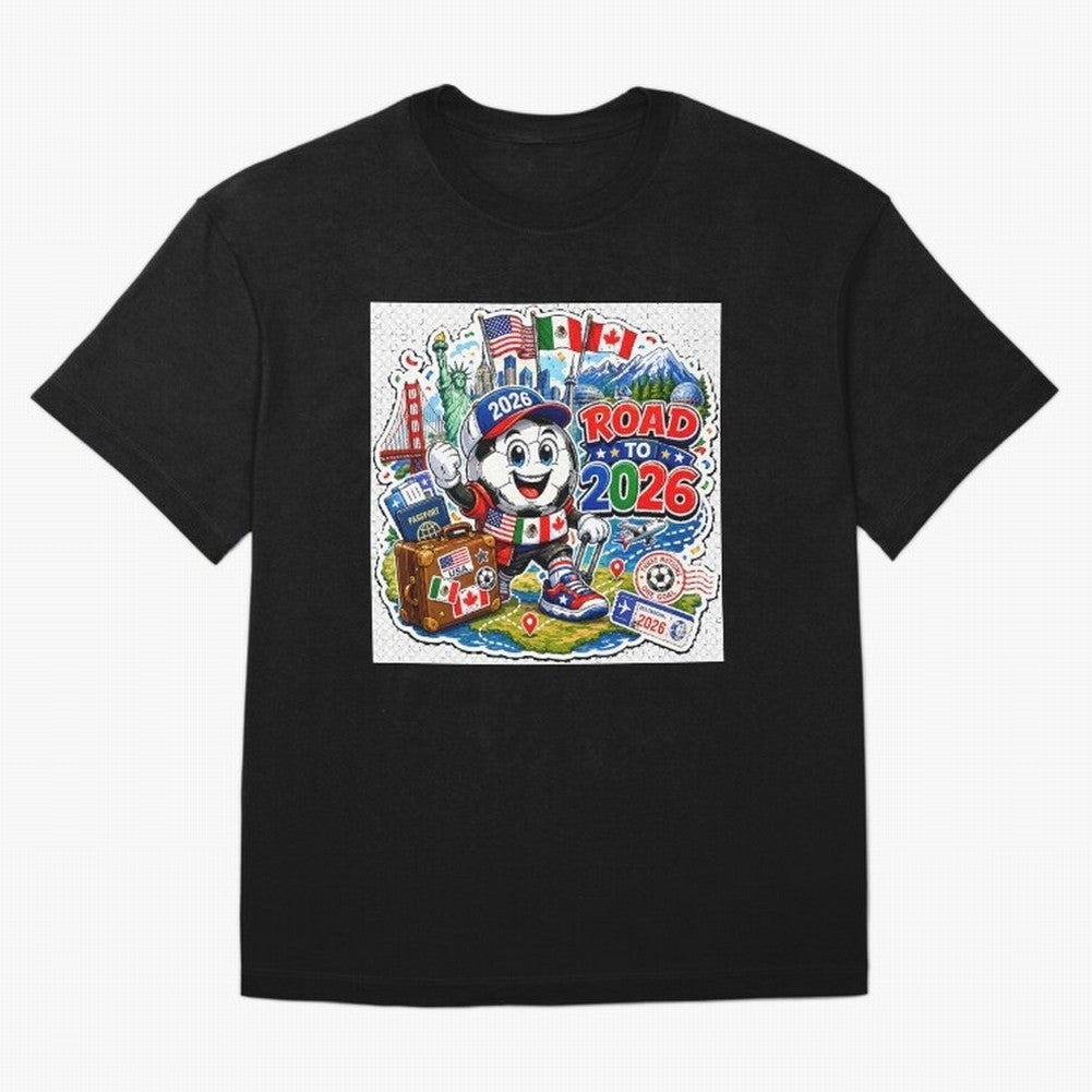Road to 2026 Football Travel Classic T-Shirt Showcase FIFA World Cup 2026 Group Stage Spirit, Featuring Netherlands, Cristiano Ronaldo, Stadium Memories, Football Loyalty, International Chants and Championship Tradition; Perfect for People Who Love