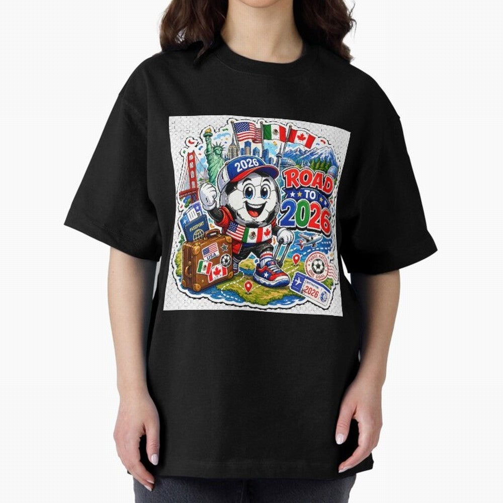 Road to 2026 Football Travel Classic T-Shirt Showcase FIFA World Cup 2026 Group Stage Spirit, Featuring Netherlands, Cristiano Ronaldo, Stadium Memories, Football Loyalty, International Chants and Championship Tradition; Perfect for People Who Love