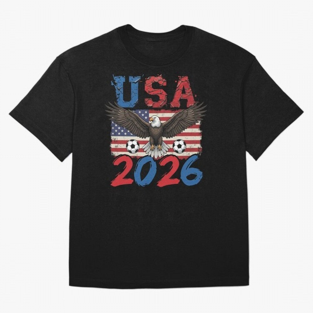 USA world cup 2026 soccer fan Classic T-Shirt Bring Trophy Dreams to FIFA World Cup 2026 Inspired by Messi, Netherlands Energy, Vintage Soccer Flavor, Modern Football Stars, National Flags and Final Night Emotion; Created for Match Day Parties,