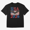 USA world cup 2026 soccer fan Classic T-Shirt Bring Trophy Dreams to FIFA World Cup 2026 Inspired by Messi, Netherlands Energy, Vintage Soccer Flavor, Modern Football Stars, National Flags and Final Night Emotion; Created for Match Day Parties,
