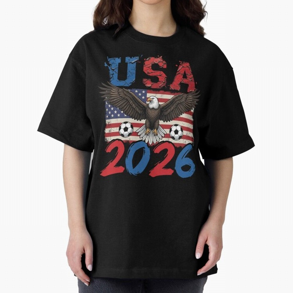 USA world cup 2026 soccer fan Classic T-Shirt Bring Trophy Dreams to FIFA World Cup 2026 Inspired by Messi, Netherlands Energy, Vintage Soccer Flavor, Modern Football Stars, National Flags and Final Night Emotion; Created for Match Day Parties,