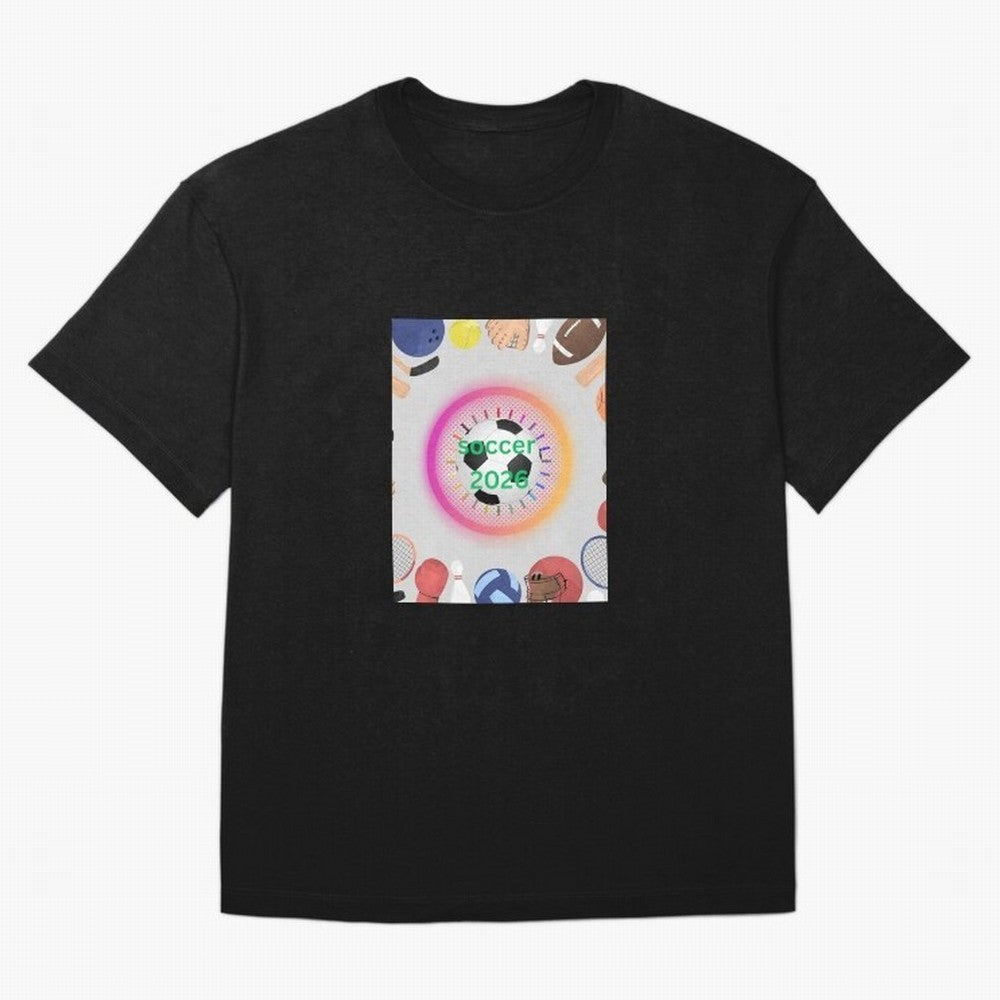 SOCCER GAME OF NATIONS Classic T-Shirt Follow the Final Road of FIFA World Cup 2026 for Fans of Mbappe and Spain, Bringing Worldwide Fan Energy, Dramatic Goals, Stadium Lights and Championship Celebrations; Ideal for Fans Who Follow Messi,