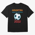 Argentina, 2022 World Cup Champion Classic T-Shirt Show Up for the Glory of Global Football Passion for FIFA World Cup 2026 Group Stage, Filled with Messi, Neymar and Mbappe, Brazil, Portugal and Argentina, Soccer Culture, Superstar Moments,