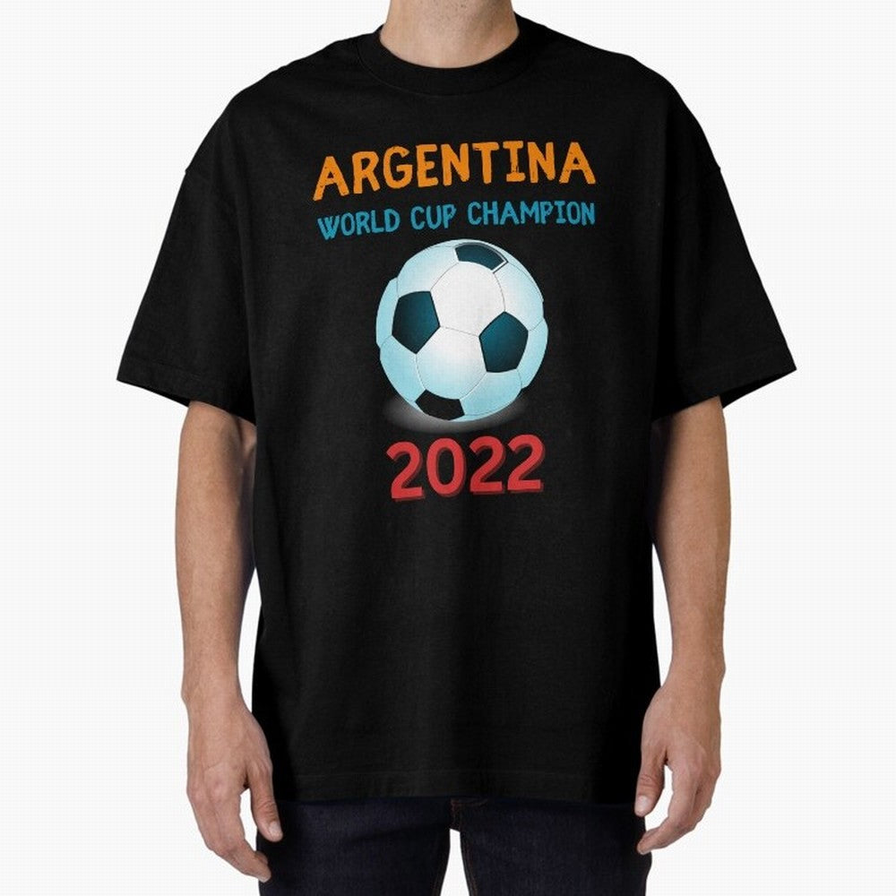 Argentina, 2022 World Cup Champion Classic T-Shirt Show Up for the Glory of Global Football Passion for FIFA World Cup 2026 Group Stage, Filled with Messi, Neymar and Mbappe, Brazil, Portugal and Argentina, Soccer Culture, Superstar Moments,