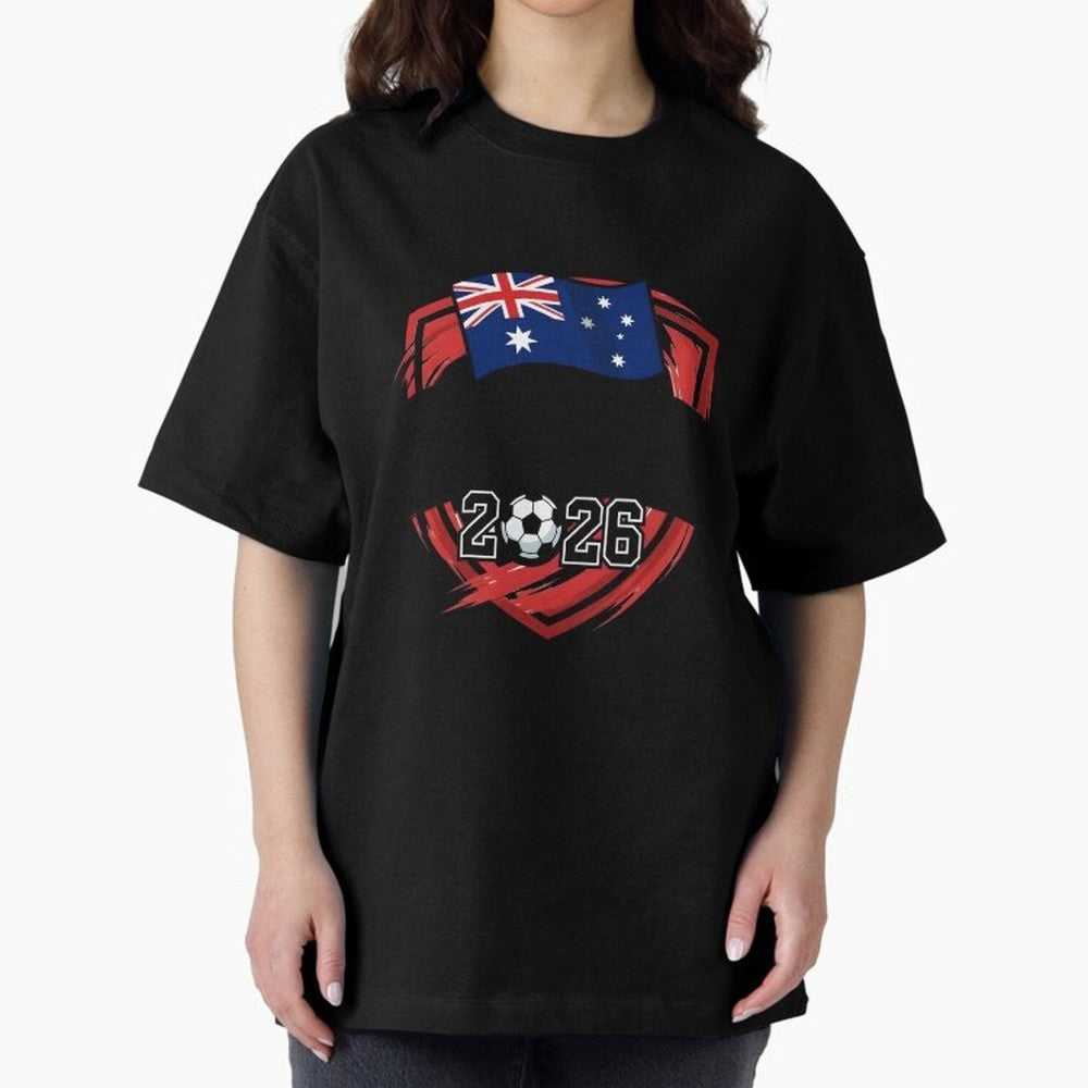 AUSTRALIA World Cup 2026 Poster ¨C AUSTRALIA Football Classic T-Shirt Relive the Noise and Pride of the FIFA World Cup 2026 Group Stage Journey through Mbappe Highlights, Netherlands Pride, Global Supporter Spirit, Legendary Goals, National Colors