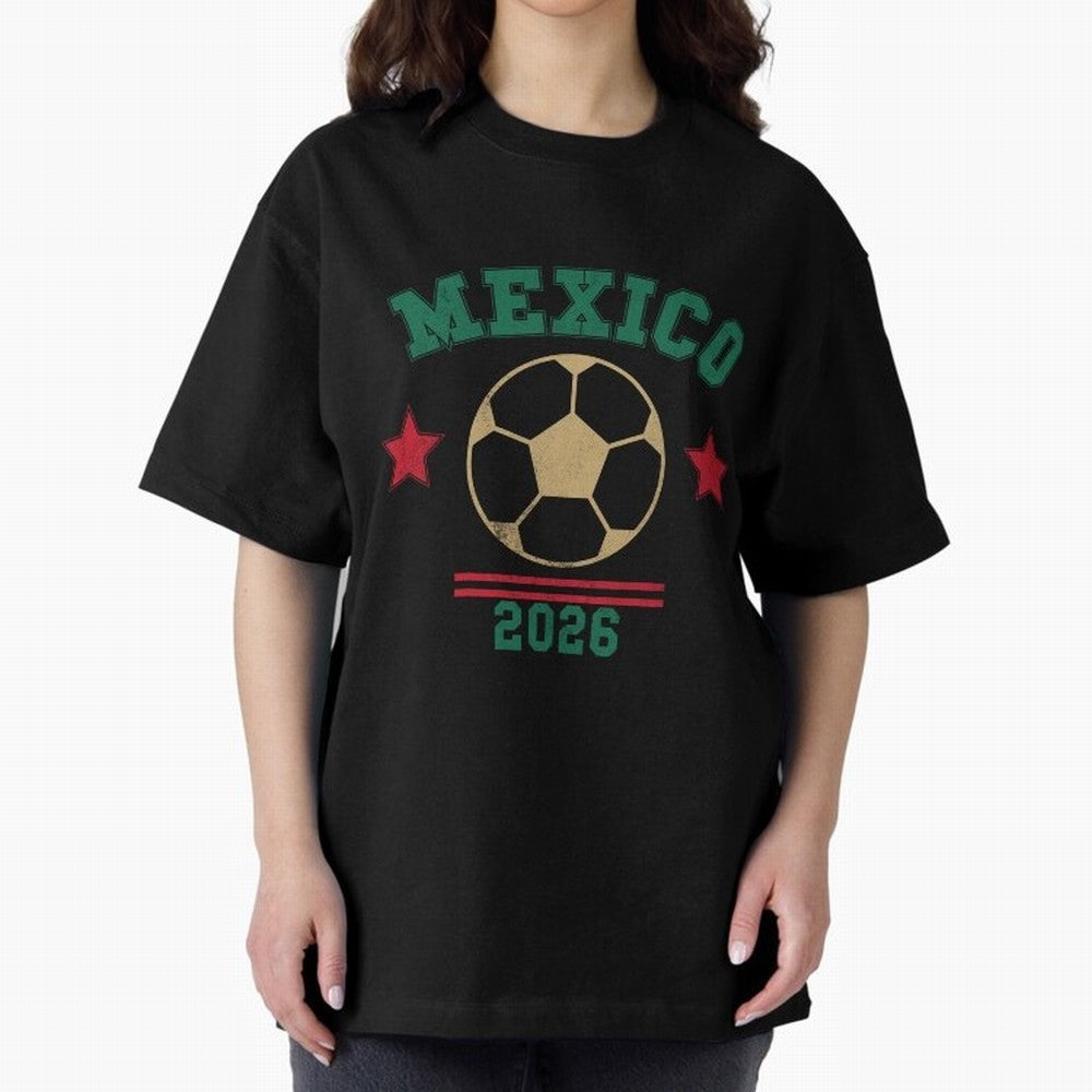Mexico Soccer Fan 2026 Jersey Style Design Classic T-Shirt Remember Match Day Hype around FIFA World Cup 2026 Group Stage, Mbappe and Neymar, Netherlands, Stadium Memories, Football Loyalty, International Chants and Championship Tradition; Ideal