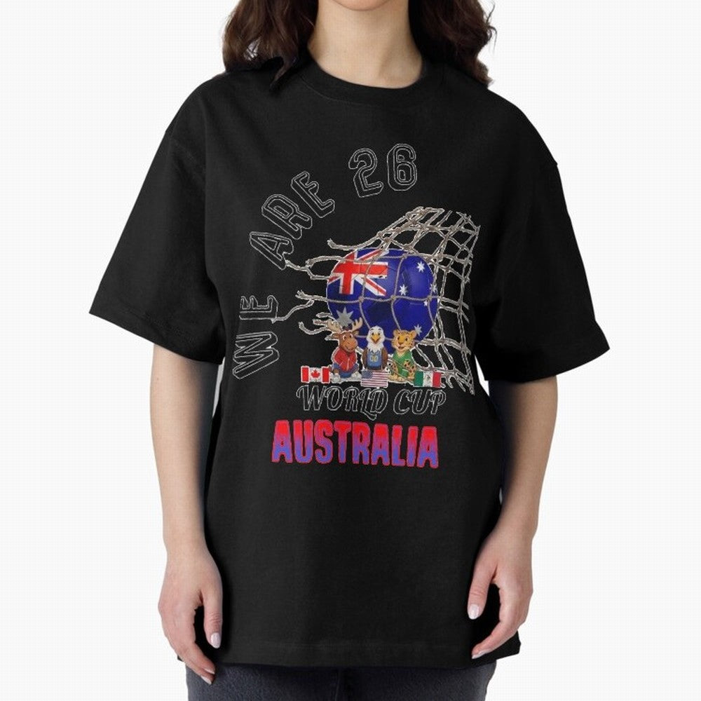 World cup 26 - Australia Classic T-Shirt Feel the Heartbeat of FIFA World Cup 2026 USA Canada Mexico Capturing Messi, Neymar and Mbappe, France Energy, Stadium Memories, Football Loyalty, International Chants and Championship Tradition; Perfect for