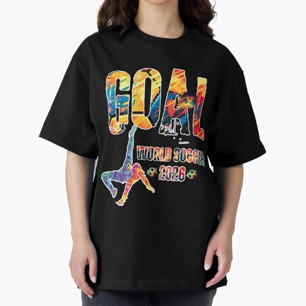 Goal World Soccer Championship 2026 Classic T-Shirt Show Your Tournament Heart for FIFA World Cup 2026 Group Stage for Fans of Mbappe and Germany, Bringing Soccer Culture, Superstar Moments, National Team Dreams and Competitive Fire; Ideal for Fans