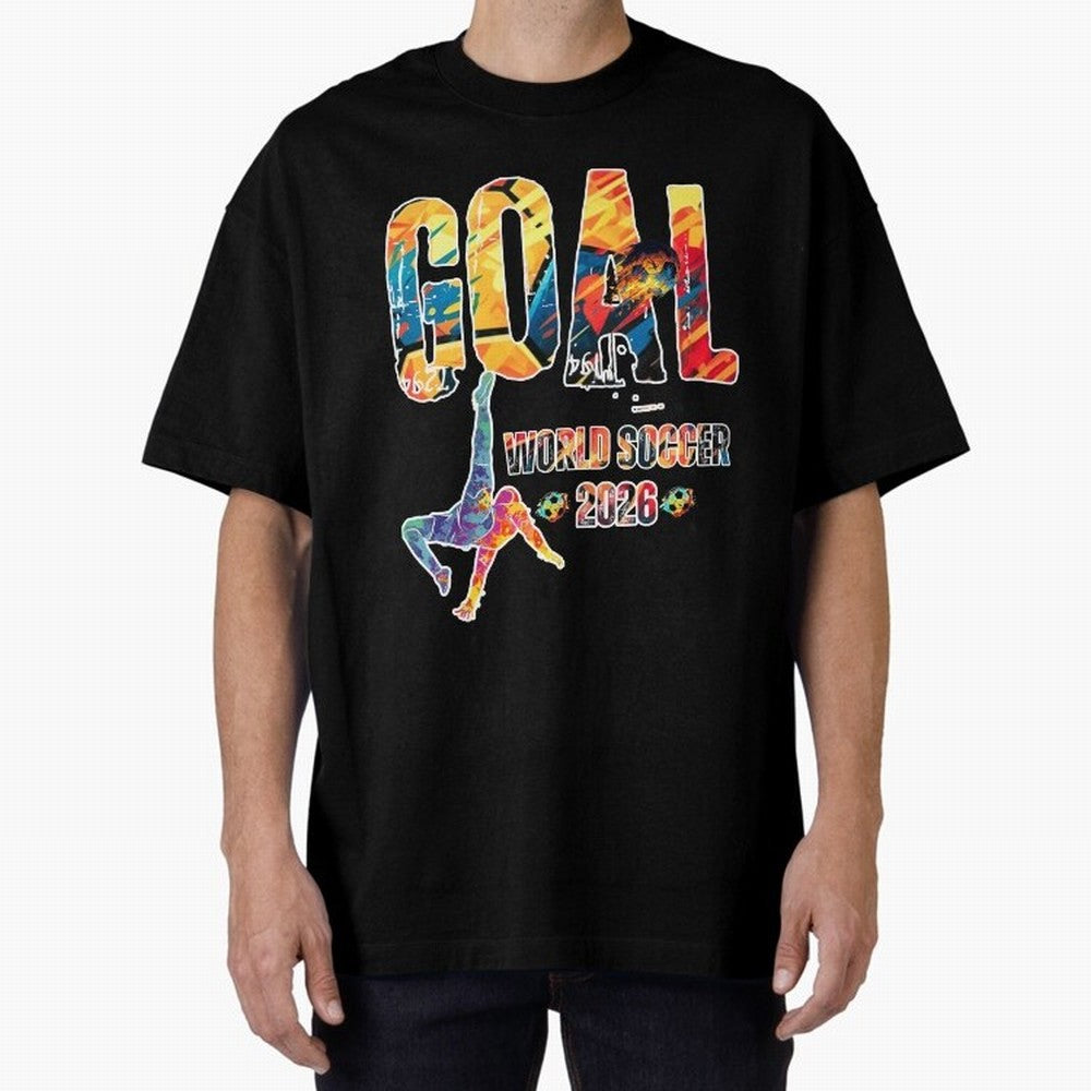 Goal World Soccer Championship 2026 Classic T-Shirt Show Your Tournament Heart for FIFA World Cup 2026 Group Stage for Fans of Mbappe and Germany, Bringing Soccer Culture, Superstar Moments, National Team Dreams and Competitive Fire; Ideal for Fans