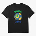 Brazil 2022 Classic T-Shirt Support Your Favorite Stars during Match Day Hype around FIFA World Cup 2026 Group Stage, Messi and Cristiano Ronaldo, Argentina, France and Brazil, Sports Nostalgia, International Competition, Famous Players and