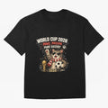 World Cup 2026 Funny Cat Soccer Retro Shirt Classic T-Shirt Stand Out with Spirit from the FIFA World Cup 2026 Journey through Mbappe Highlights, Argentina Pride, Worldwide Fan Energy, Dramatic Goals, Stadium Lights and Championship Celebrations;