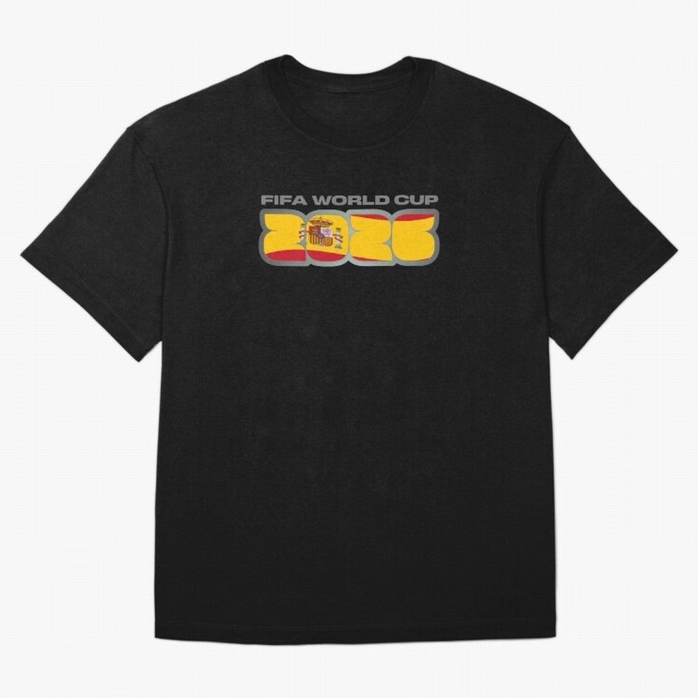 Spain 2026 La Furia Roja Football Fan Classic T-Shirt Spotlight FIFA World Cup 2026 USA Canada Mexico Celebrating Haaland and Mbappe, Netherlands Energy, Global Supporter Spirit, Legendary Goals, National Colors and Tournament Celebration; Ideal