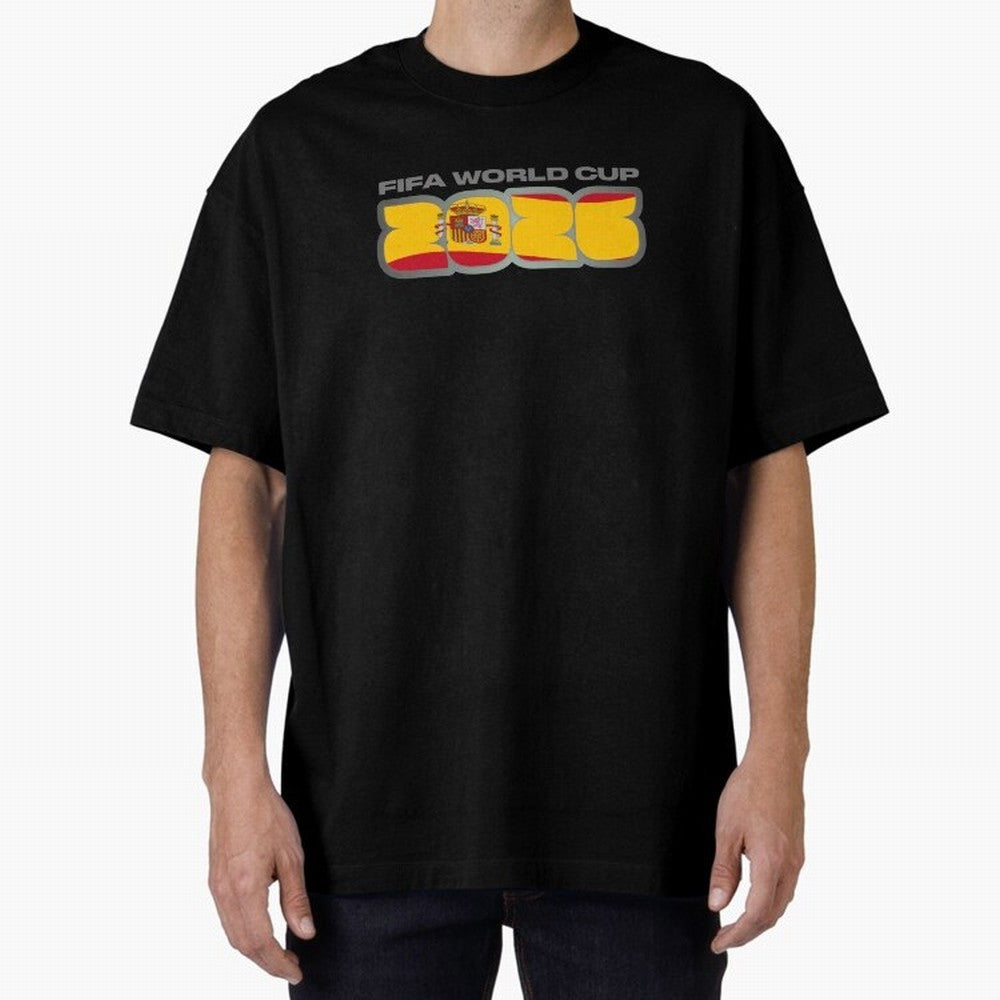 Spain 2026 La Furia Roja Football Fan Classic T-Shirt Spotlight FIFA World Cup 2026 USA Canada Mexico Celebrating Haaland and Mbappe, Netherlands Energy, Global Supporter Spirit, Legendary Goals, National Colors and Tournament Celebration; Ideal