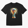 Golden Illuminating Cup Classic T-Shirt Relive the Noise and Pride of FIFA World Cup 2026 Group Stage Spirit, Celebrating Netherlands, Neymar, Haaland and Cristiano Ronaldo, Match Day Excitement, Supporter Culture, Golden Goals and Global Football