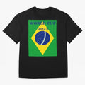 WORLD CUP BRAZIL - KEEP CALM AND SUPPORT BRAZIL - WORLD CUP BRAZIL Classic T-Shirt Represent Fans Who Live for FIFA World Cup 2026 Centered on Mbappe, Brazil, Portugal and Argentina Energy, Retro Football Energy, Iconic Rivalries, Trophy Chase
