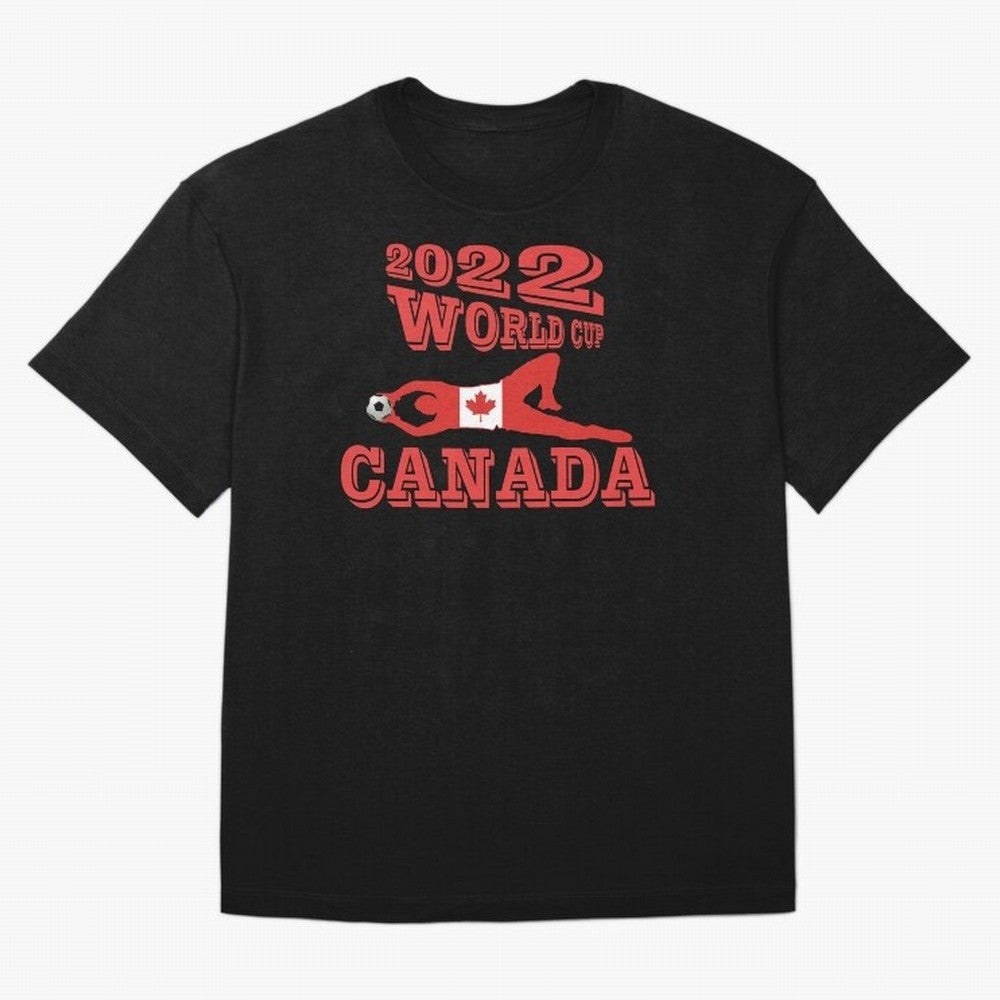 CANADA, Qatar World Cup 2022 Classic T-Shirt Keep Football History Alive during Global Football Passion for FIFA World Cup 2026 Group Stage, Built around Messi, Neymar and Mbappe, Netherlands, Supporter Pride, Iconic Celebrations, Legendary Names