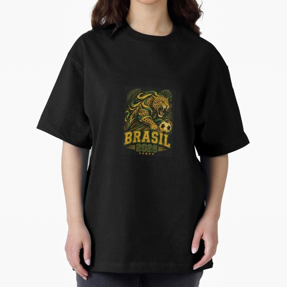 Samba Flame - Brasil World Cup 2026 Fan shirt Classic T-Shirt Follow the Final Road of Global Football Passion for FIFA World Cup 2026 USA Canada Mexico, Inspired by Mbappe, Portugal, Stadium Chants, National Pride, Trophy Dreams and Unforgettable