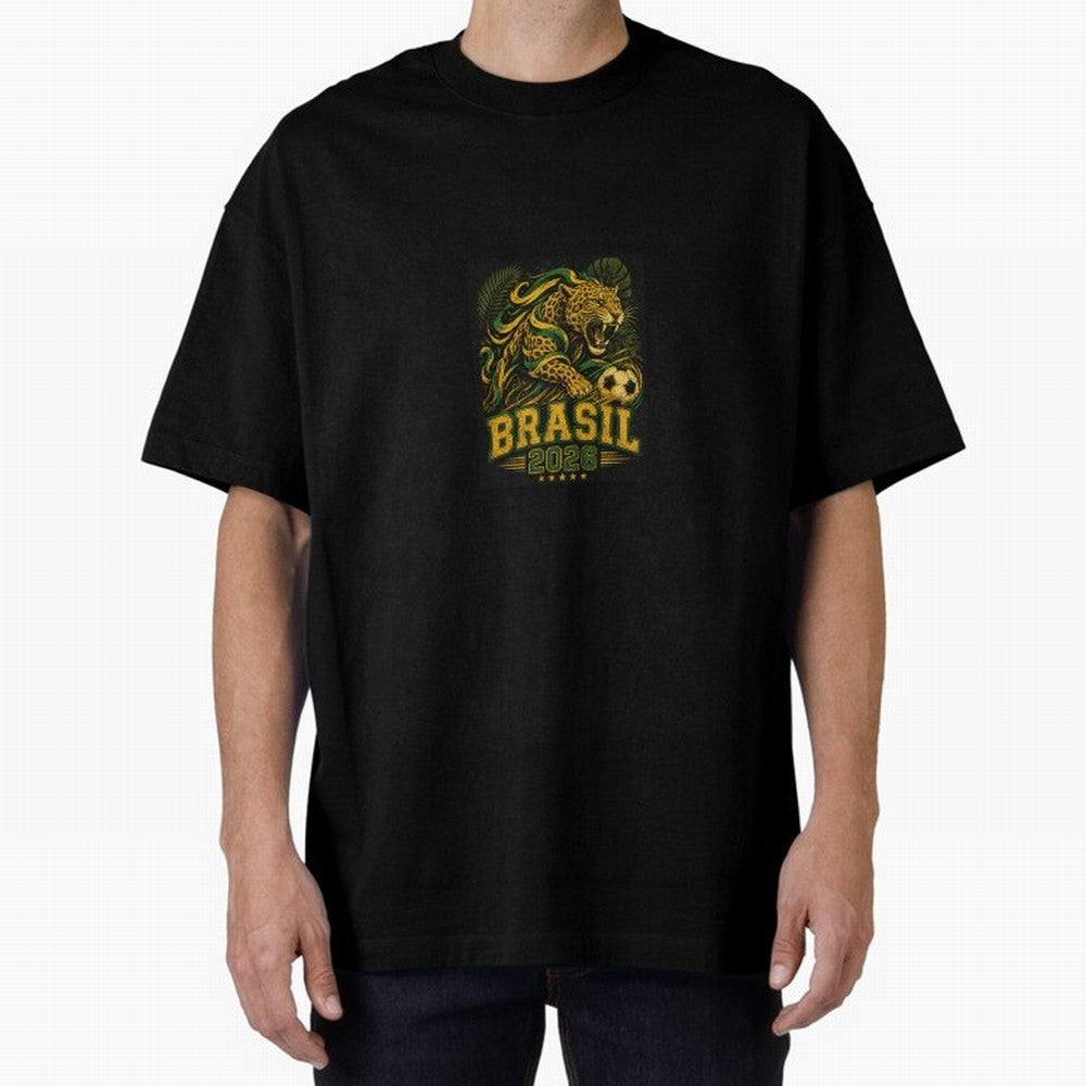 Samba Flame - Brasil World Cup 2026 Fan shirt Classic T-Shirt Follow the Final Road of Global Football Passion for FIFA World Cup 2026 USA Canada Mexico, Inspired by Mbappe, Portugal, Stadium Chants, National Pride, Trophy Dreams and Unforgettable