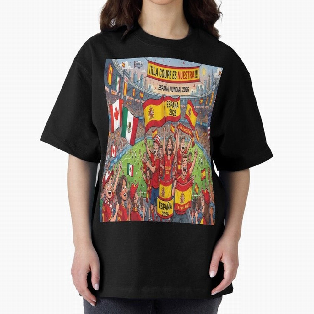Spain World Cup 2026 - Stadium Classic T-Shirt Celebrate Classic Football Spirit in FIFA World Cup 2026 USA Canada Mexico Spirit, Made for Brazil, Portugal and Argentina, Cristiano Ronaldo, Haaland and CR7, Worldwide Fan Energy, Dramatic Goals,