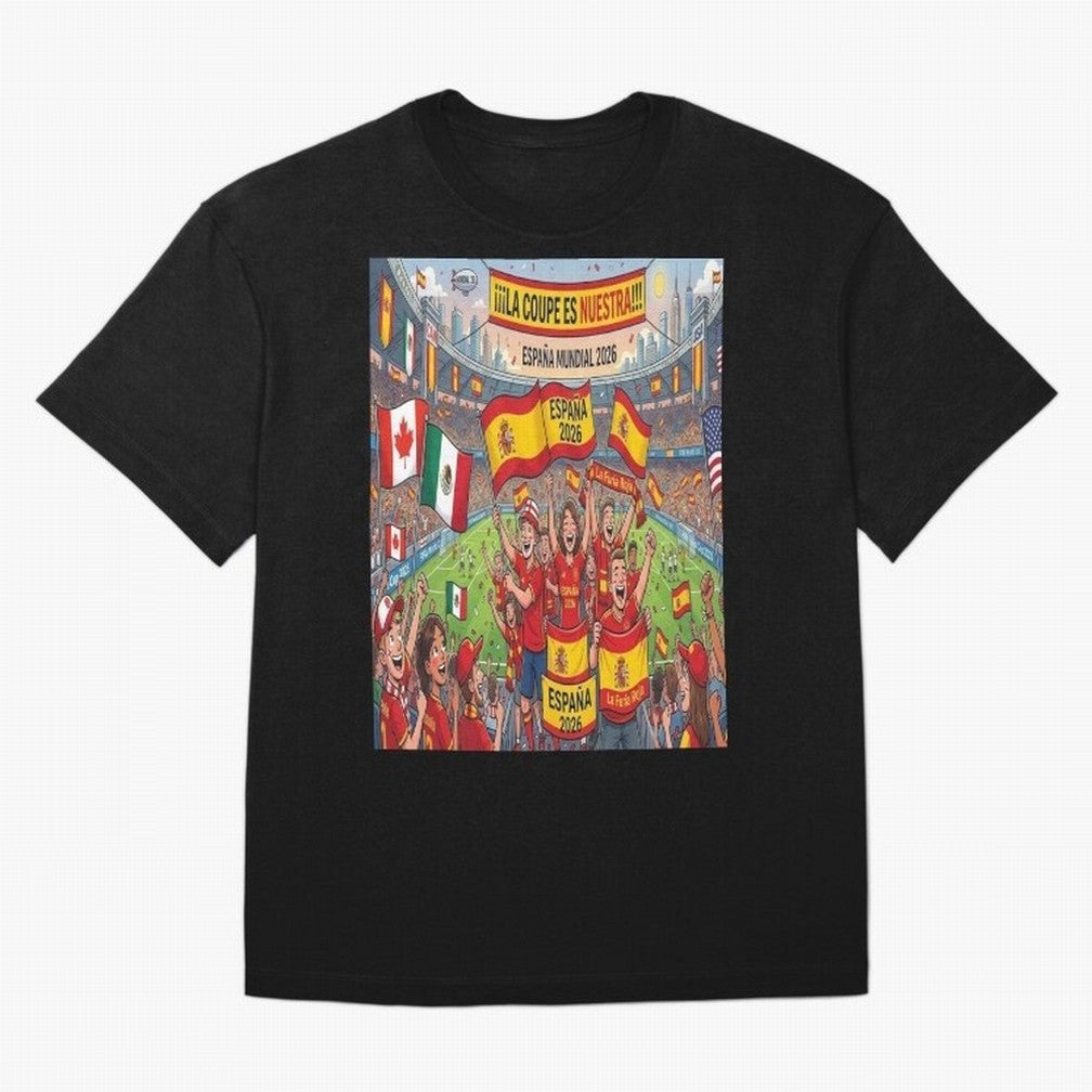 Spain World Cup 2026 - Stadium Classic T-Shirt Celebrate Classic Football Spirit in FIFA World Cup 2026 USA Canada Mexico Spirit, Made for Brazil, Portugal and Argentina, Cristiano Ronaldo, Haaland and CR7, Worldwide Fan Energy, Dramatic Goals,
