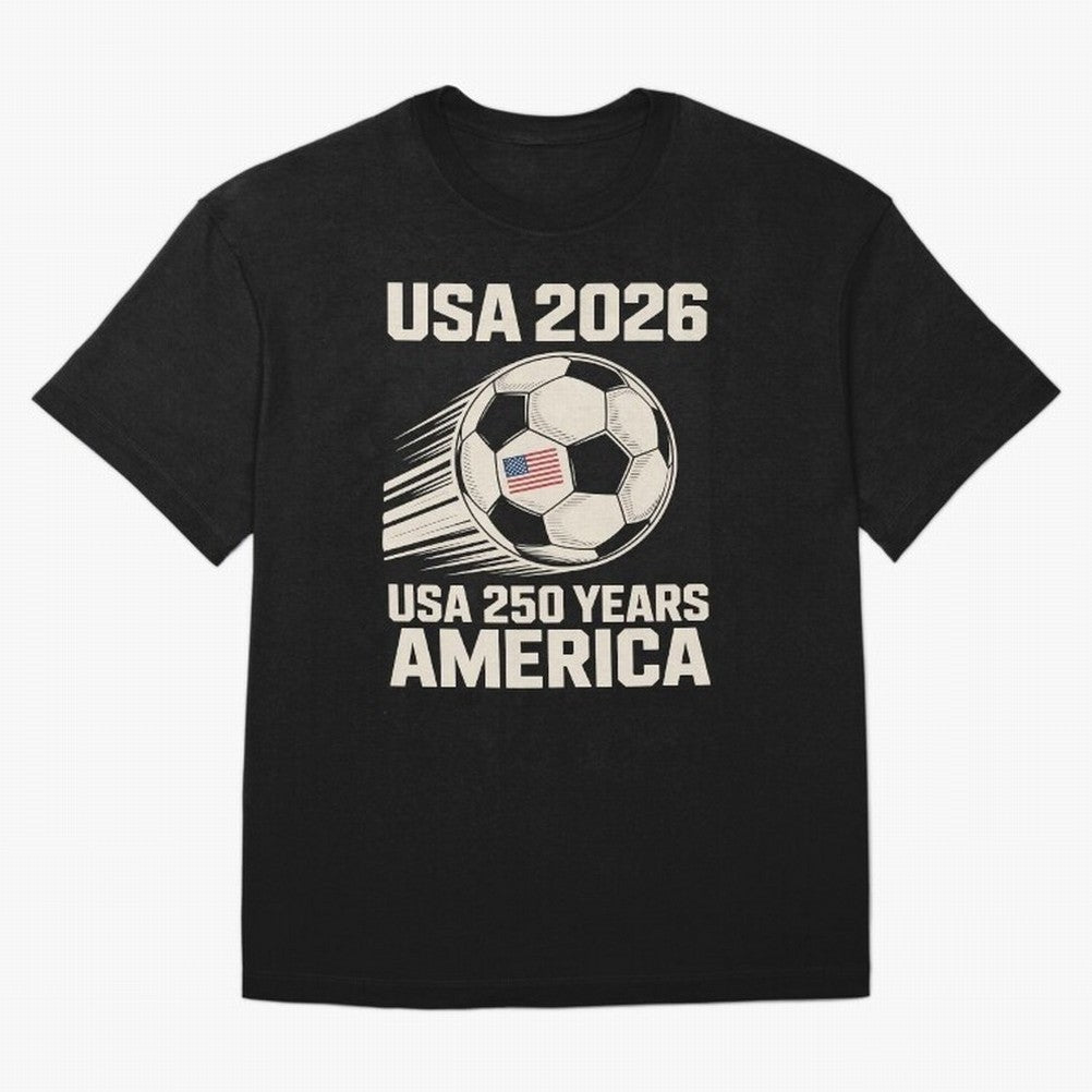 Usa 2026 Soccer 250 Years Women Kids 4th of July Classic T-Shirt Make Game Day About FIFA World Cup 2026 Group Stage for Fans of Neymar, Haaland and Cristiano Ronaldo and Argentina, France and Brazil, Bringing Stadium Memories, Football Loyalty,