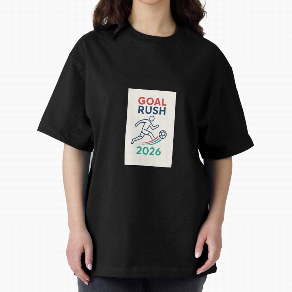 Goal Rush 2026 Classic T-Shirt Make Every Match About FIFA World Cup 2026 Group Stage Highlighting Messi, Neymar and Mbappe, Argentina and Brazil Energy, Supporter Pride, Iconic Celebrations, Legendary Names and Global Match Day Energy; Ideal for