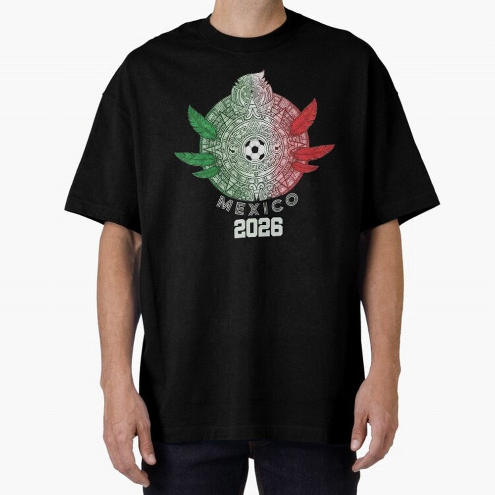 Mexico 2026 Aztec Sun Statement Classic T-Shirt Join Supporters Worldwide for FIFA World Cup 2026 Group Stage Spirit, Filled with France, CR7, Match Day Excitement, Supporter Culture, Golden Goals and Global Football Passion; Created for Match Day