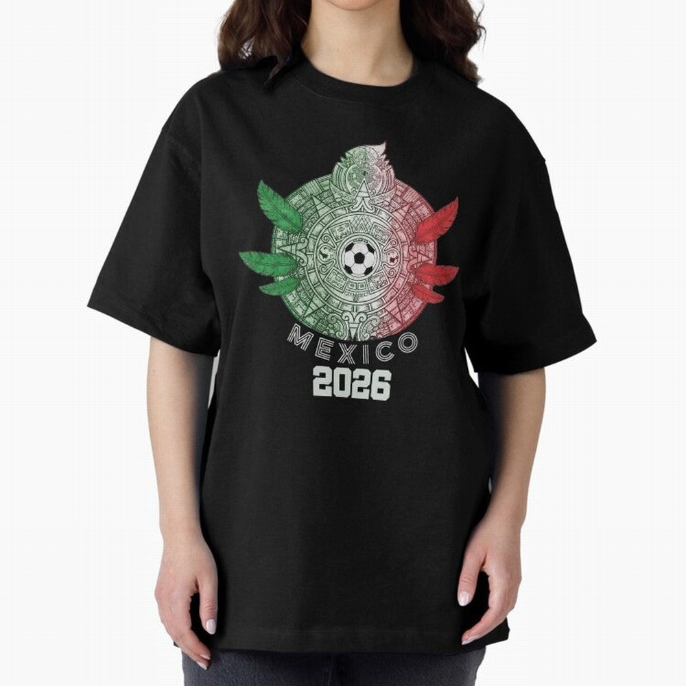 Mexico 2026 Aztec Sun Statement Classic T-Shirt Join Supporters Worldwide for FIFA World Cup 2026 Group Stage Spirit, Filled with France, CR7, Match Day Excitement, Supporter Culture, Golden Goals and Global Football Passion; Created for Match Day