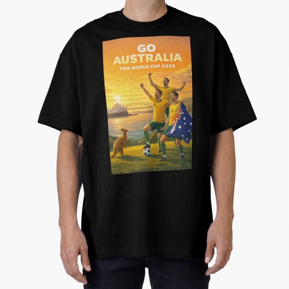 Australia Socceroos FIFA World Cup 2026 Sydney Football Australia Kangaroos Classic T-Shirt Live the Energy of FIFA World Cup 2026 Spirit, with France, Neymar, Soccer Culture, Superstar Moments, National Team Dreams and Competitive Fire; Great for