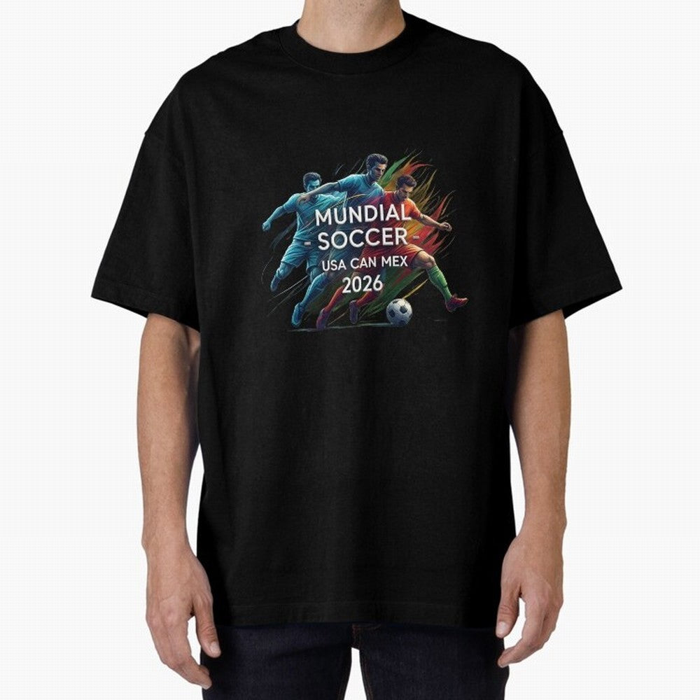 Mundial Soccer 2026 Classic T-Shirt Discover Global Football Passion for FIFA World Cup 2026 Group Stage, Connected to Messi, Neymar and Mbappe, Brazil, Portugal and Argentina, Tournament Hype, Historic Matchups, Family Viewing Parties and Global
