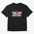 2026 World Cup Opening & Final ¨C Azteca Stadium Mexico & MetLife Stadium USA ¨C Football Design with Mexican, Canadian & US Flags Classic T-Shirt Join the Global Buzz around the FIFA World Cup 2026 Journey through Haaland Highlights, Brazil,