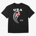 World Cup 2022 Team USA Classic T-Shirt Celebrate Football Dreams Across FIFA World Cup 2026 for Fans of Mbappe and Germany, Bringing Vintage Soccer Flavor, Modern Football Stars, National Flags and Final Night Emotion; Ideal for Fans Who Follow