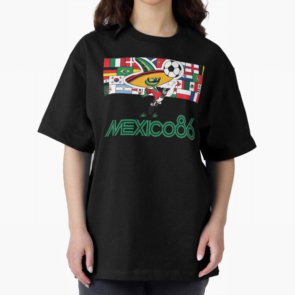Pique Mexico 86 World Cup Soccer Mascot Classic T-Shirt Follow the Final Road of FIFA World Cup 2026 USA Canada Mexico Centered on Messi, Neymar and Mbappe, Brazil, Portugal and Argentina Energy, Retro Football Energy, Iconic Rivalries, Trophy