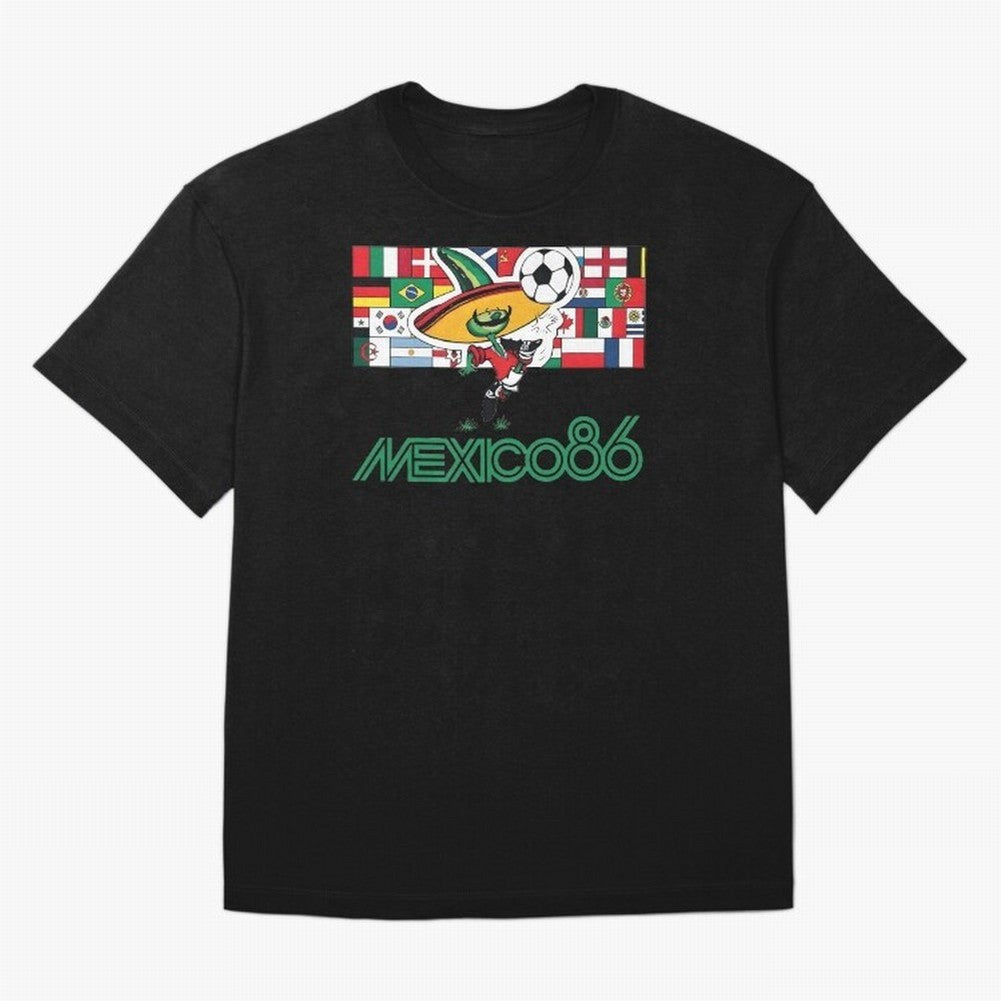 Pique Mexico 86 World Cup Soccer Mascot Classic T-Shirt Follow the Final Road of FIFA World Cup 2026 USA Canada Mexico Centered on Messi, Neymar and Mbappe, Brazil, Portugal and Argentina Energy, Retro Football Energy, Iconic Rivalries, Trophy