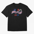USA 2026 Soccer Ball With Waving Flag - United States Football Team Support? Classic T-Shirt Celebrate Golden Goal Energy in Match Day Hype around FIFA World Cup 2026 USA Canada Mexico, Messi, England, France and Netherlands, Football History,