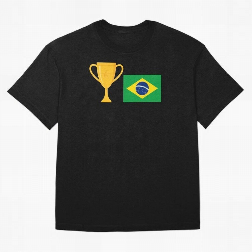 Brazil Soccer Team Fan Football Brazilian Flag 2022 T-Shirt - Brazil T shirt Soccer - Brazil Flag Vintage - Brazilian Classic T-Shirt Bring Champion Energy into FIFA World Cup 2026 USA Canada Mexico Spirit, Driven by Brazil, CR7 and Messi, Global