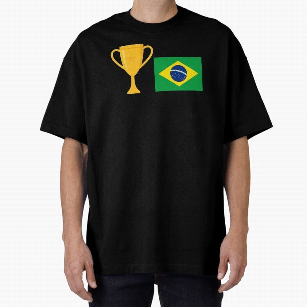 Brazil Soccer Team Fan Football Brazilian Flag 2022 T-Shirt - Brazil T shirt Soccer - Brazil Flag Vintage - Brazilian Classic T-Shirt Bring Champion Energy into FIFA World Cup 2026 USA Canada Mexico Spirit, Driven by Brazil, CR7 and Messi, Global